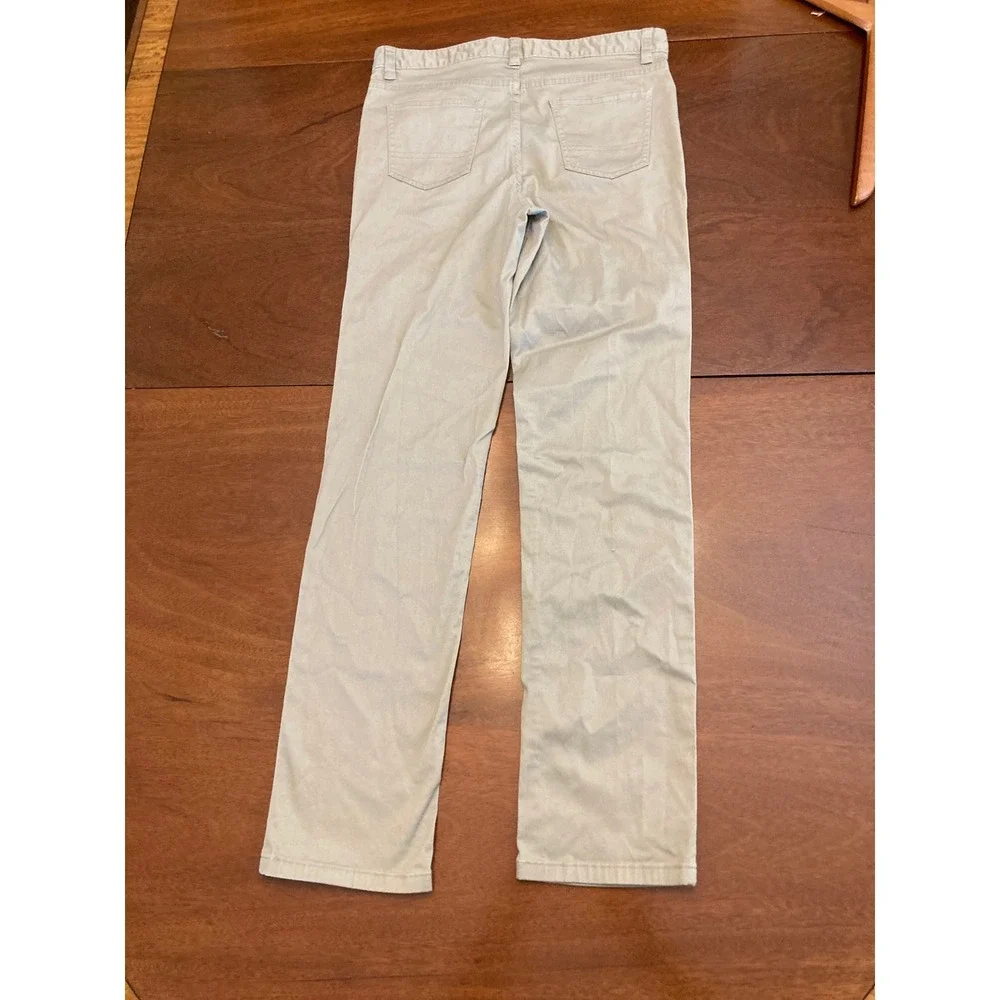 Southern Tide Boys Khaki Tan 5-Pocket Twill Chino Pants Size 14 Cotton Stretch